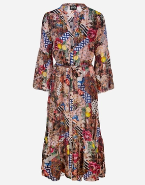 Freedom Long Blouse Dress - Eclectic Fiesta Maryan Mehlhorn - Maryan Mehlhorn dresses