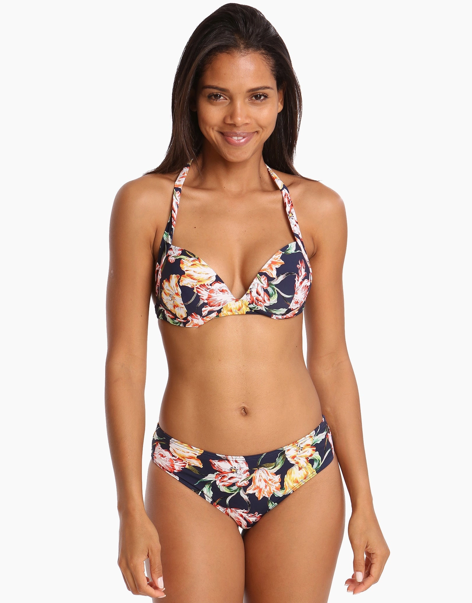 Galleria 50s Moulded Bikini Top - Ink
