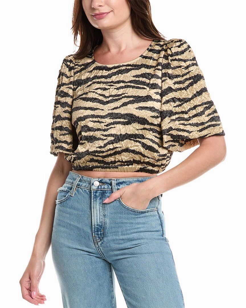 GANNI Satin Blouse