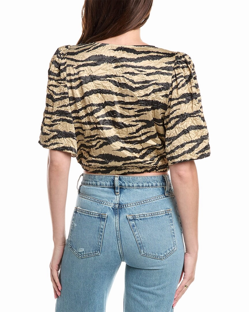 GANNI Satin Blouse