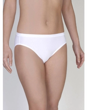 Give-N-Go Bikini Brief In White Swim Womens - halter swimsuits