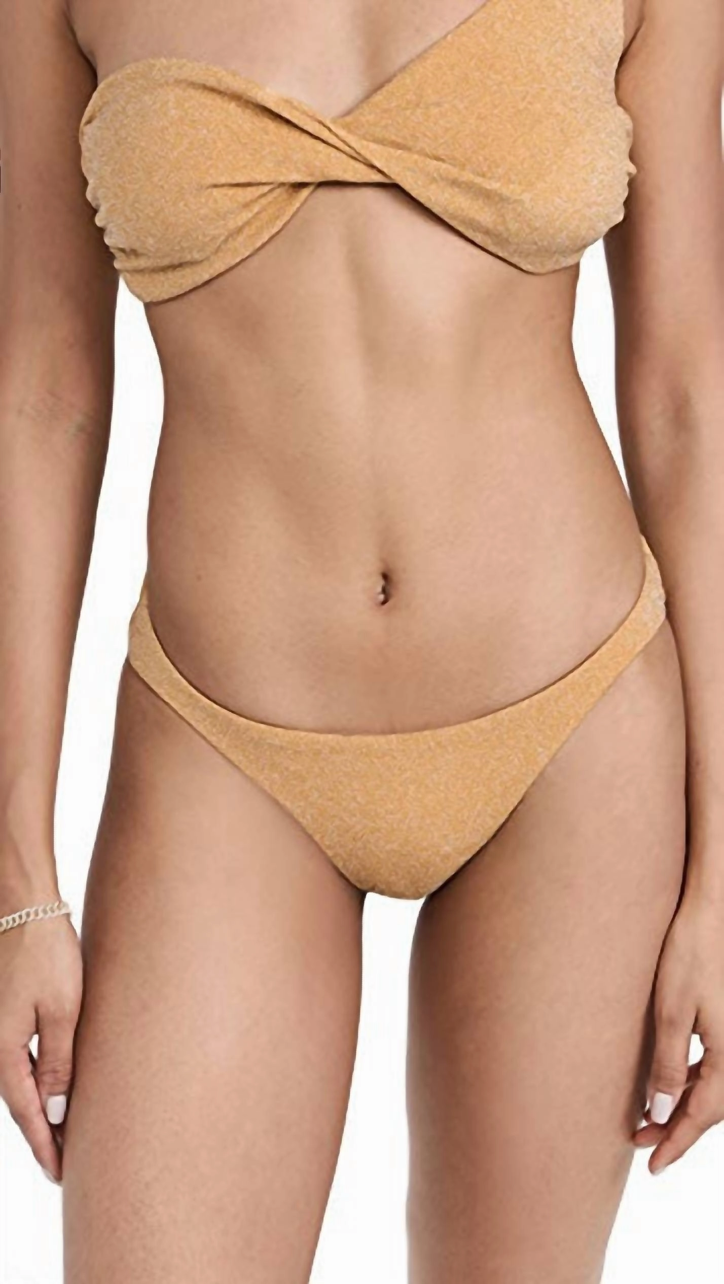 Glitter Bottom In Gold