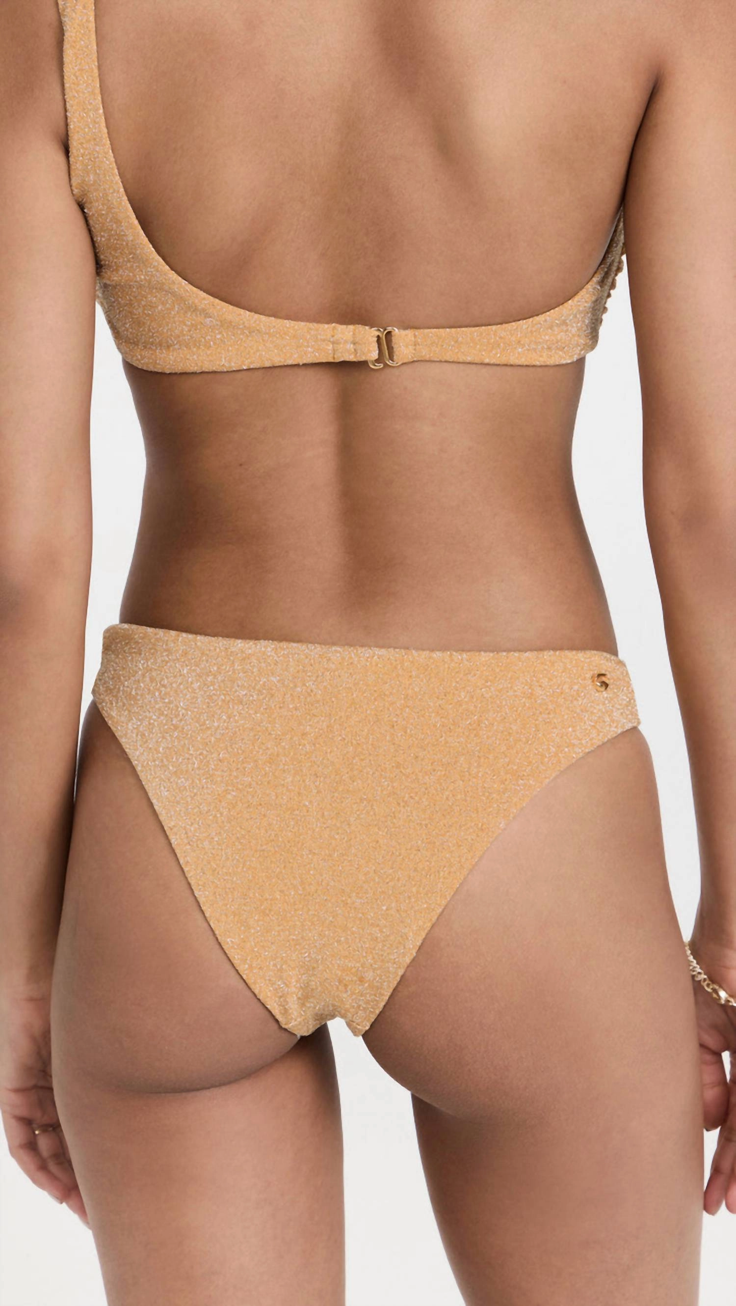 Glitter Bottom In Gold