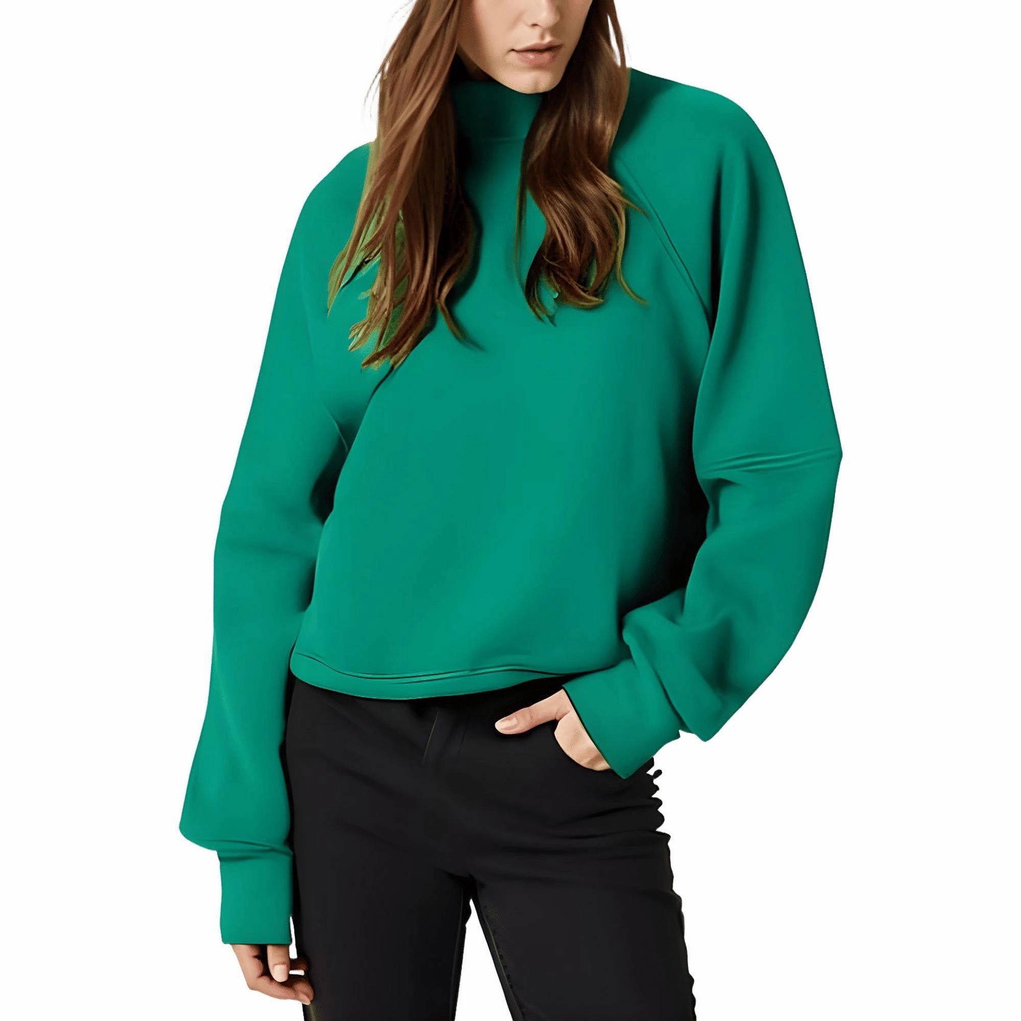 Go-To Crew Womens Comfy Cozy Sweatshirt