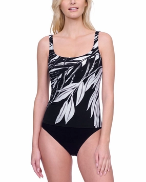 Gottex Round Neck Tankini Top Swim Womens - reversible swimsuits