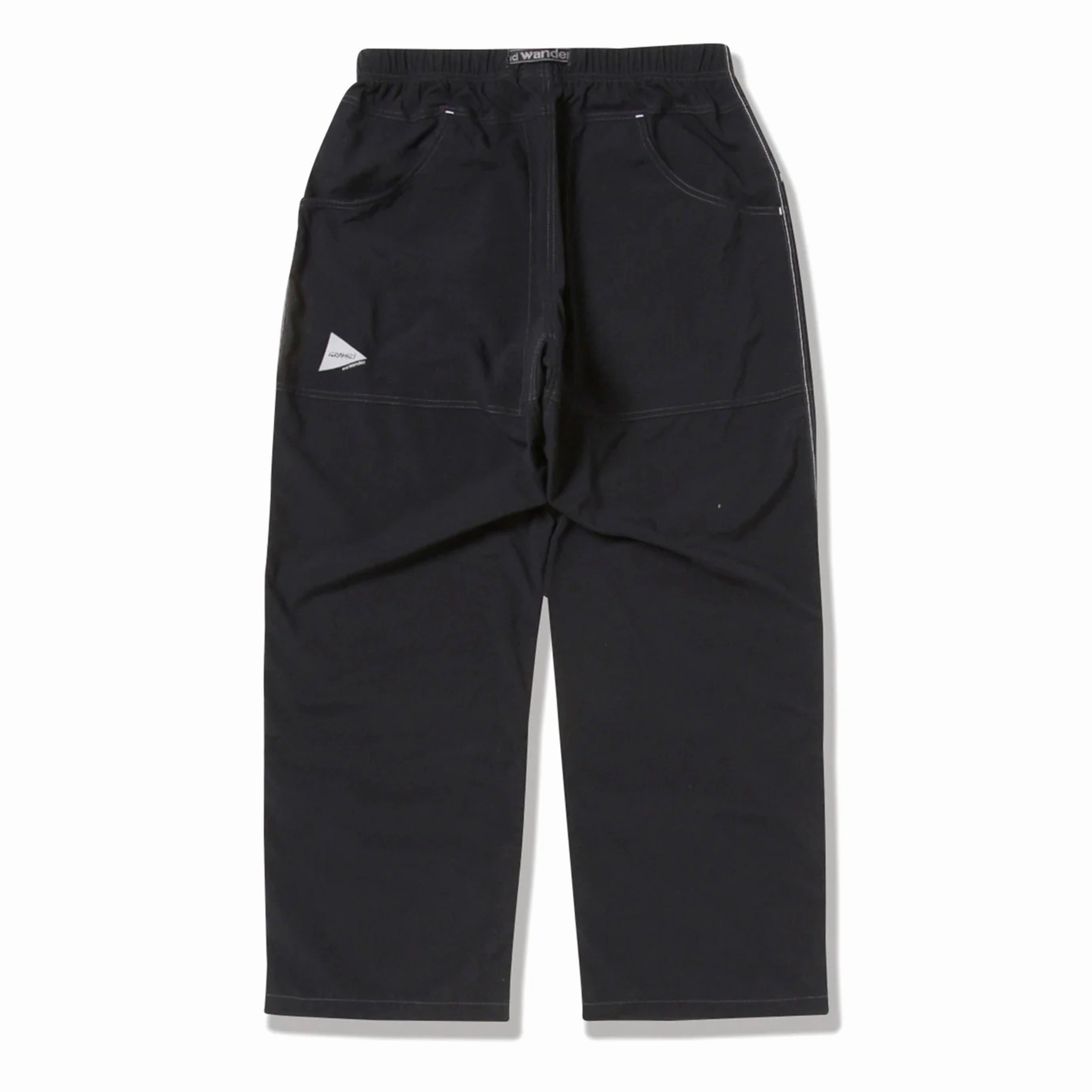 Gramicci x And Wander Womens Nylon Double Knee Pant Black