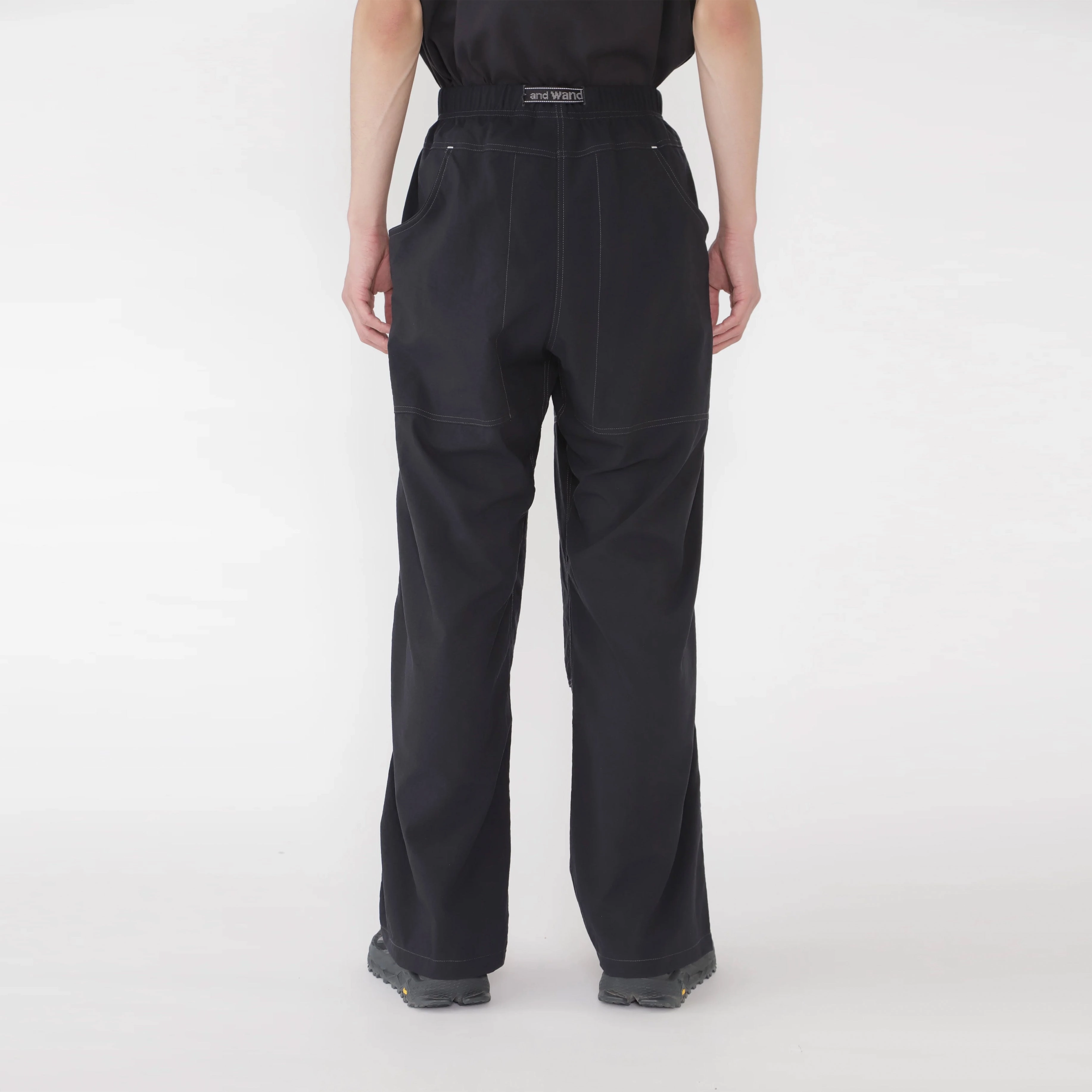 Gramicci x And Wander Womens Nylon Double Knee Pant Black