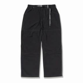 Gramicci x And Wander Womens Nylon Double Knee Pant Black womens pants flash sale