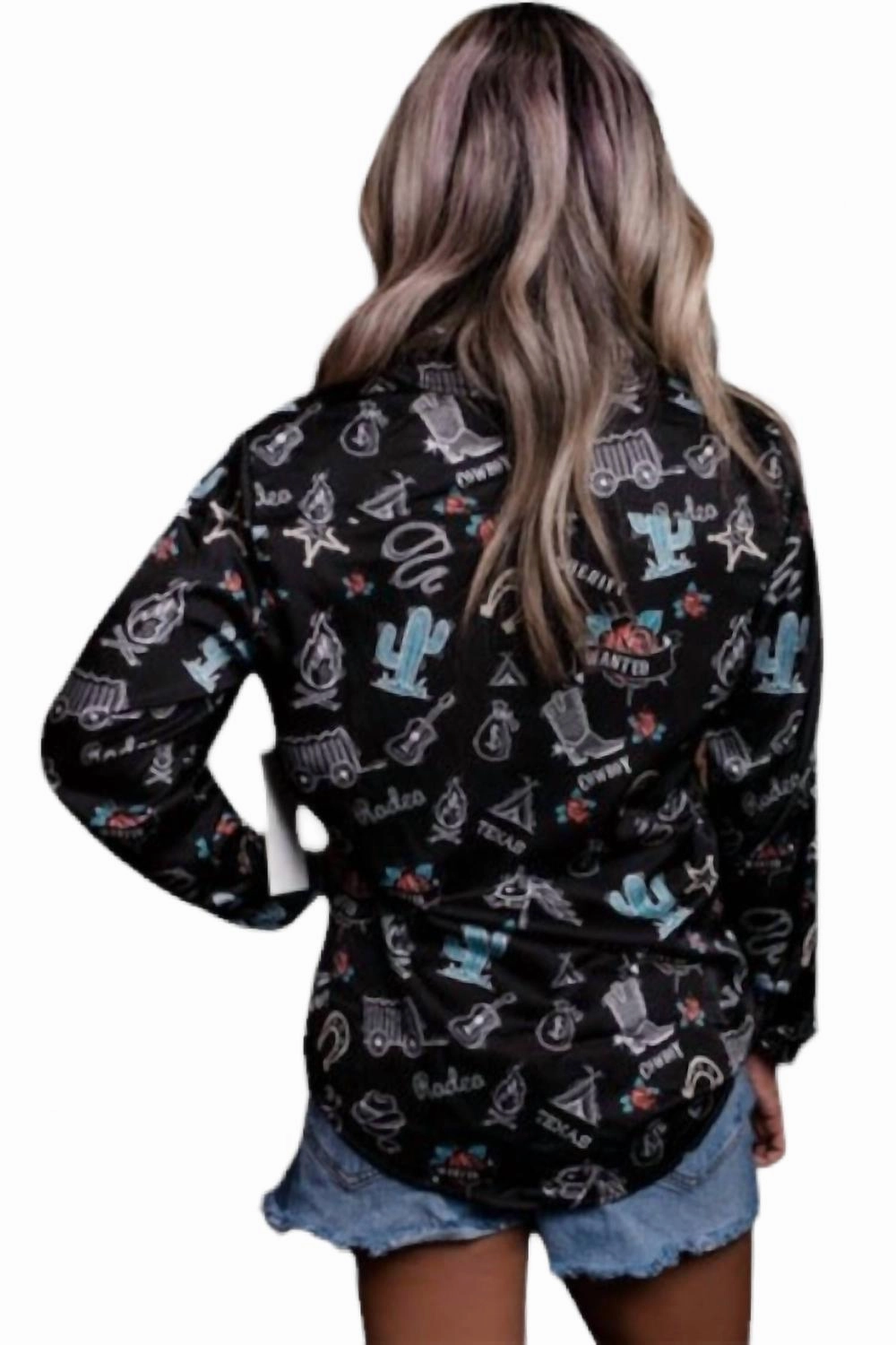Graphic Shirt In Texas Rodeo