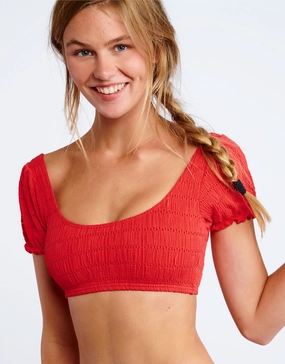 Habana Lilio Bikini Top - Red Banana Moon - Banana Moon swimwear discount