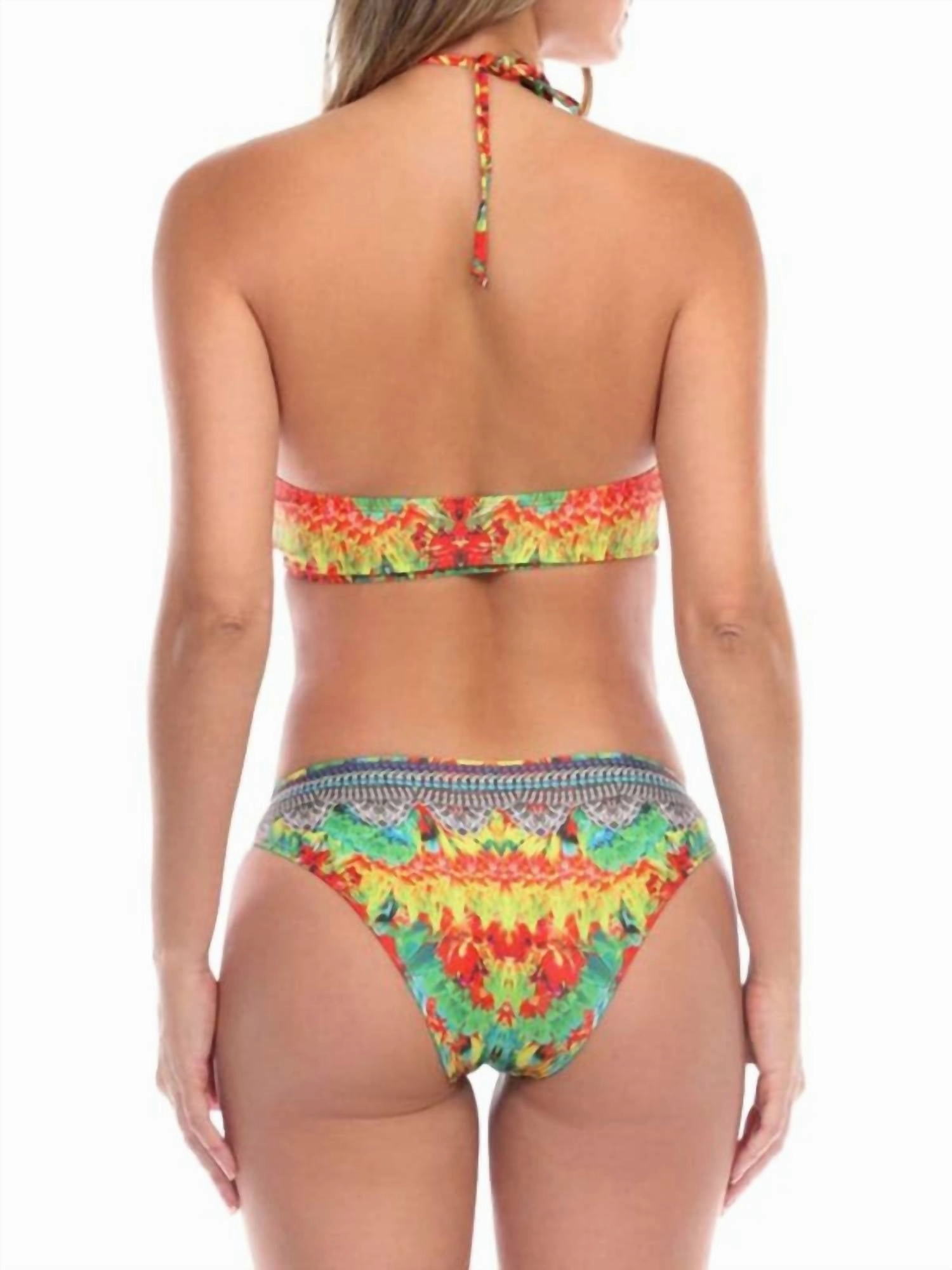 Halter Bikini Top In Multi