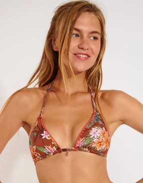Hanalei Nuco Bikini Top - Maroon Banana Moon - Banana Moon swimwear discount