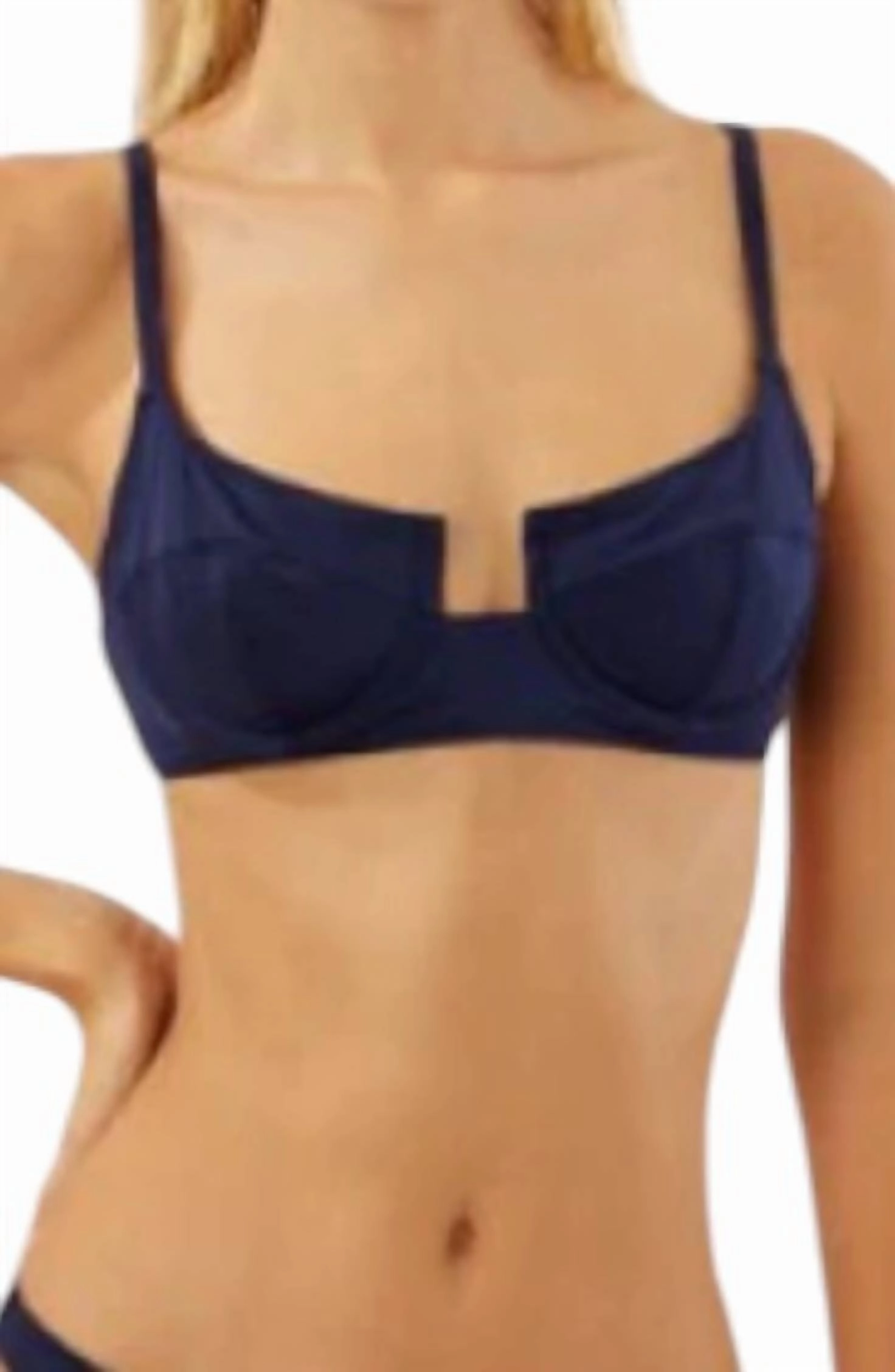 Harley Bikini Top In Blu Scuro Matte