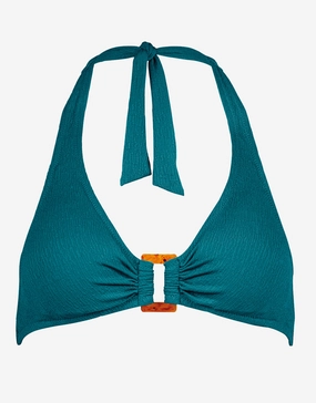 Hero Essentials Halter Bikini Top C Cup -Hydro Green Swim Womens - swimsuits outlet