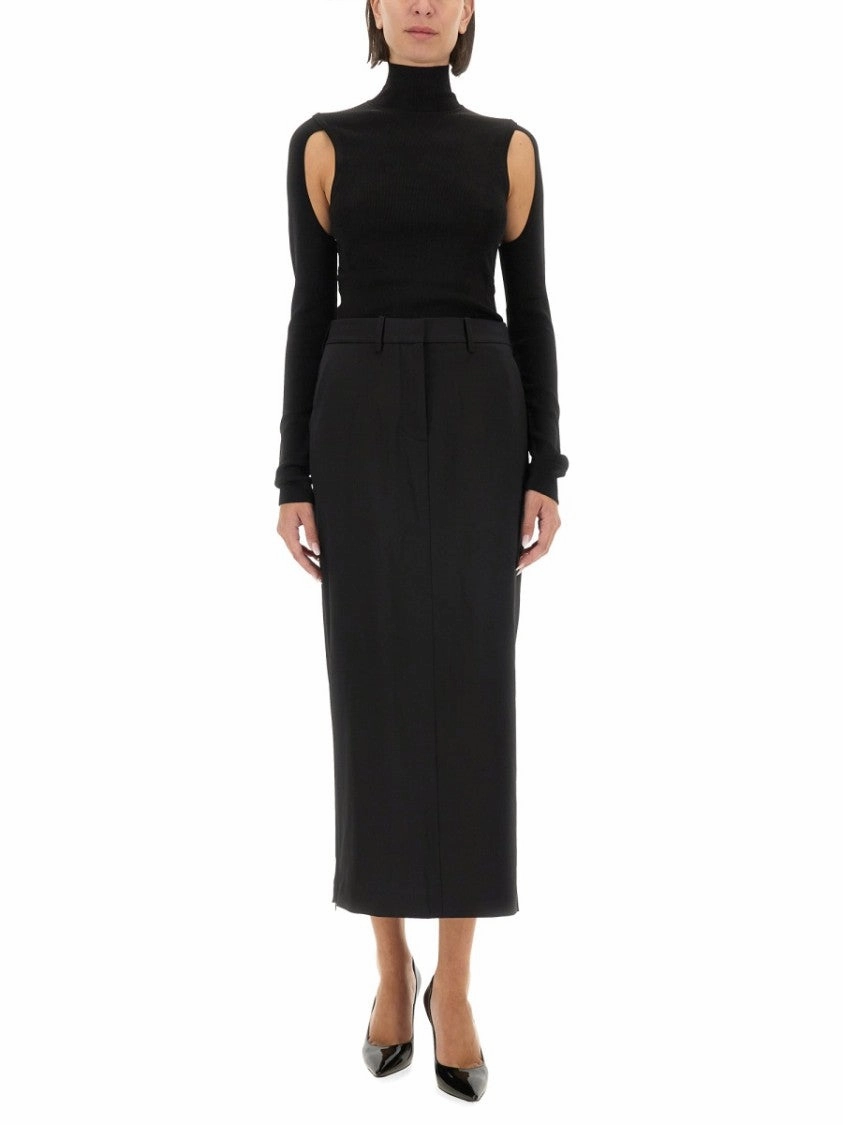 High Neck Slim-Fit Top
