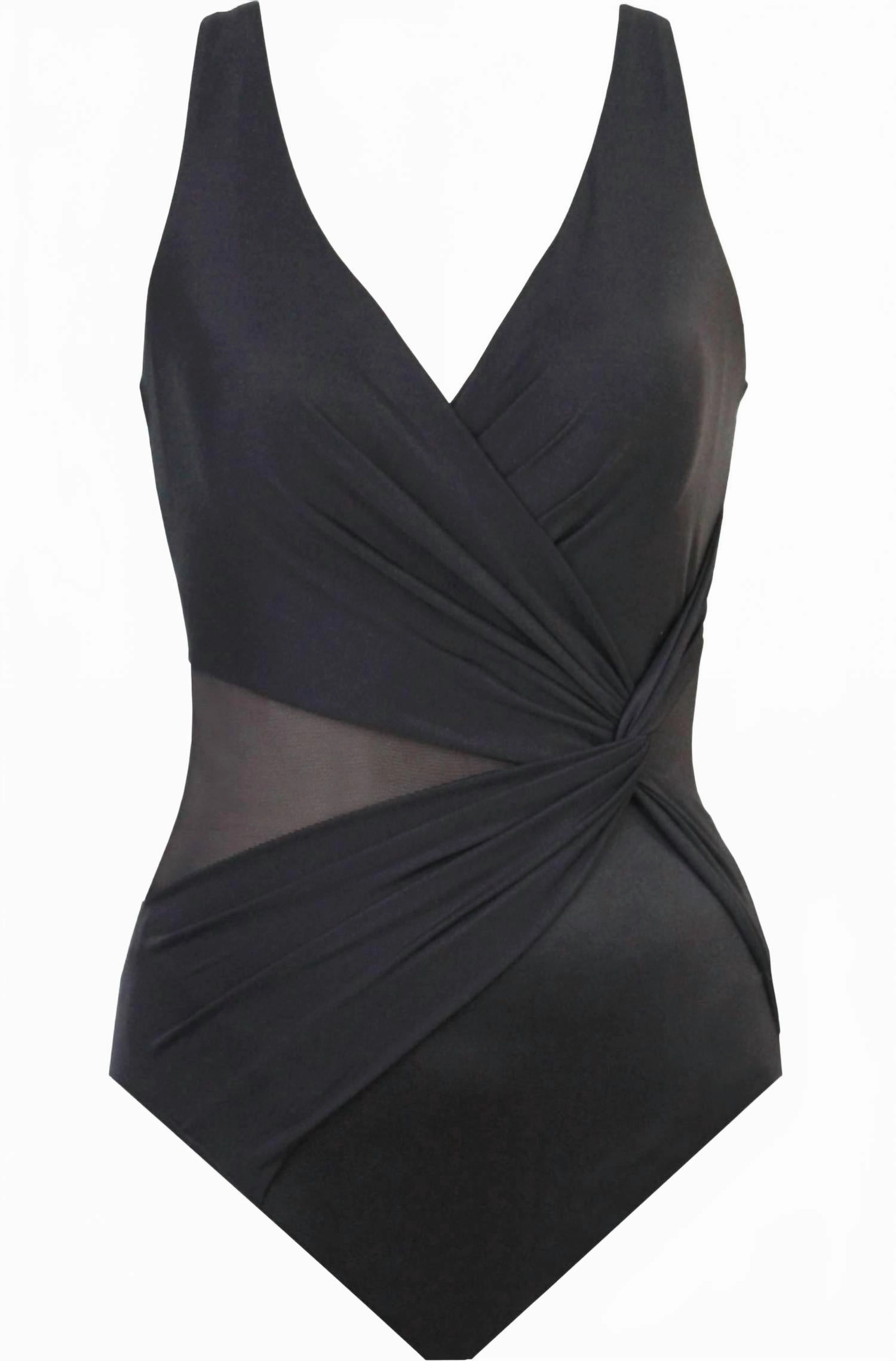 Illusionists Circe One-Piece Swimsuit In Black