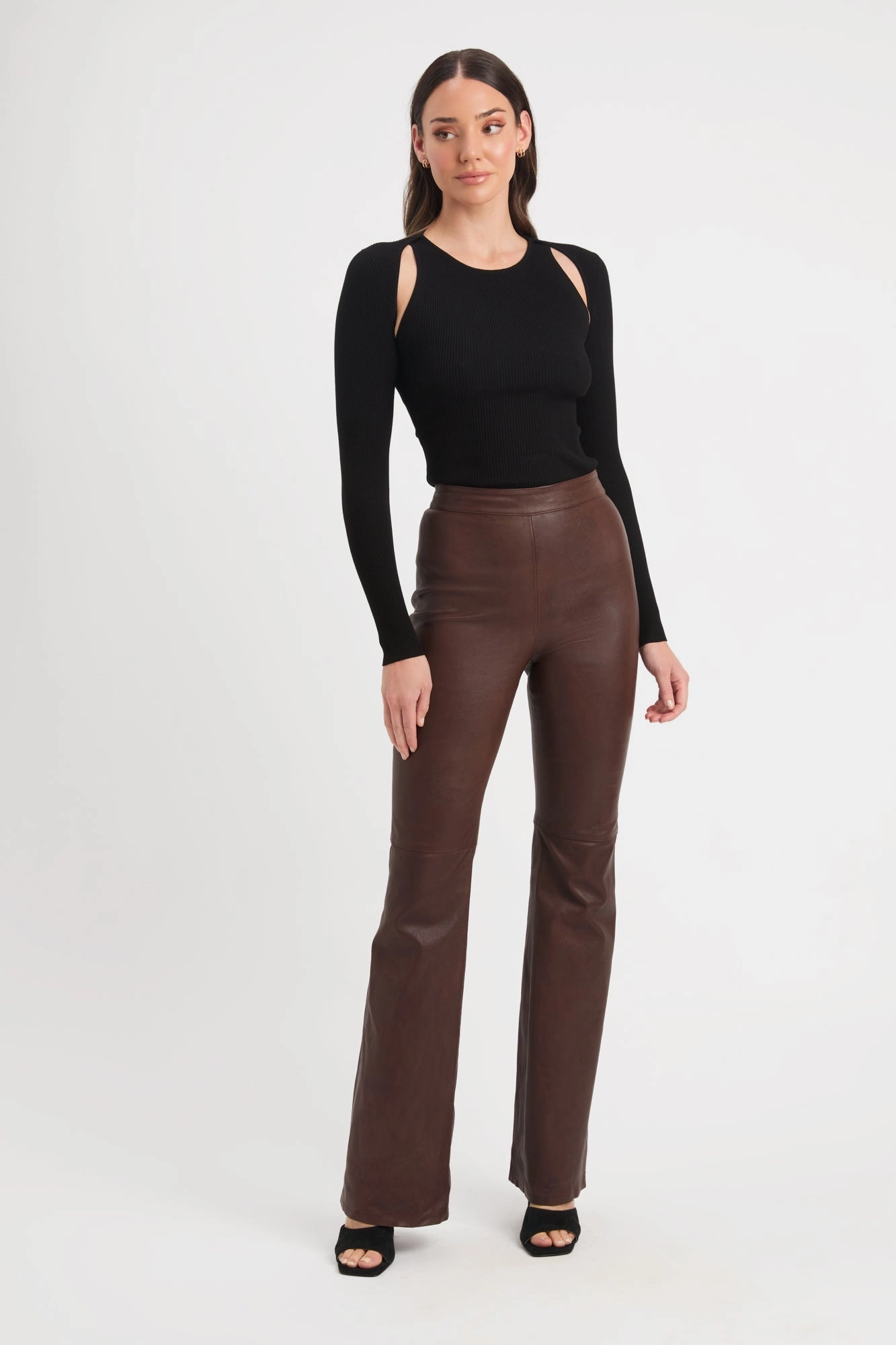 Iona Leather Pant womens jeans online discount