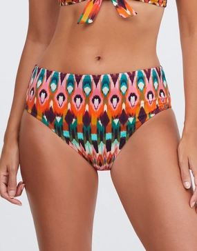 Ipanema Maxi Control Bikini Pant - Pink Multi Nuria Ferrer - Nuria Ferrer fashion sale