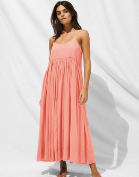 Island Nostalgia Maxi Dress - Ocean Coral Watercult - Watercult swimsuits sale