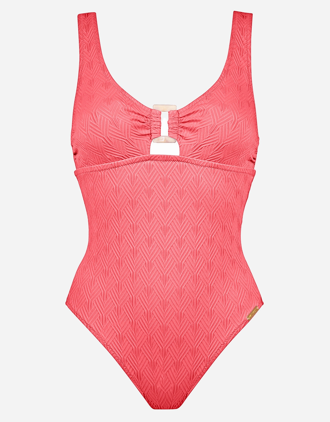 Island Nostalgia Ring Front Swimsuit - Ocean Coral Watercult - Watercult swimsuits sale