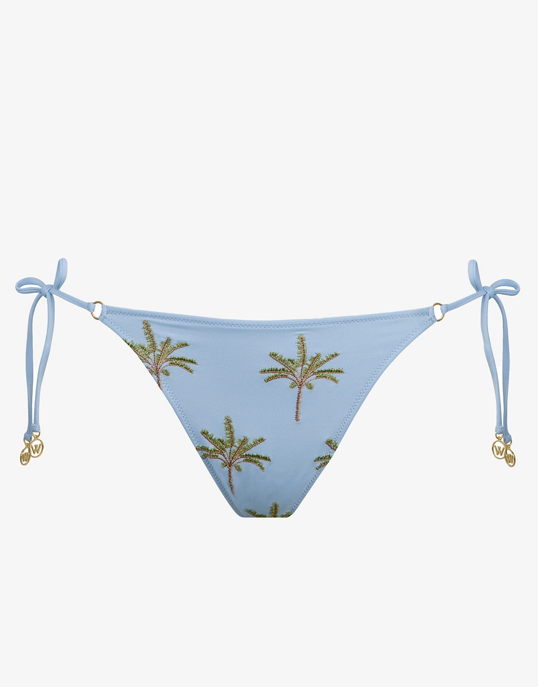 Island Souvenir Tie Side Bikini Pant - Sky Watercult - Watercult swimsuits sale