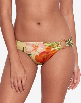 Island Tropical Rattan Ring Bikini Pant - Print Swim Womens - one-pieces cheap
