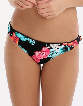 Island Vibe Brazilian Pant - Black Seafolly - Seafolly bikinis sale