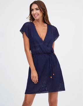 Isola Beach Dress - Navy Nuria Ferrer - Nuria Ferrer fashion sale