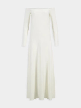 Ivory Aine Silk Maxi Dress cocktail dresses cheap