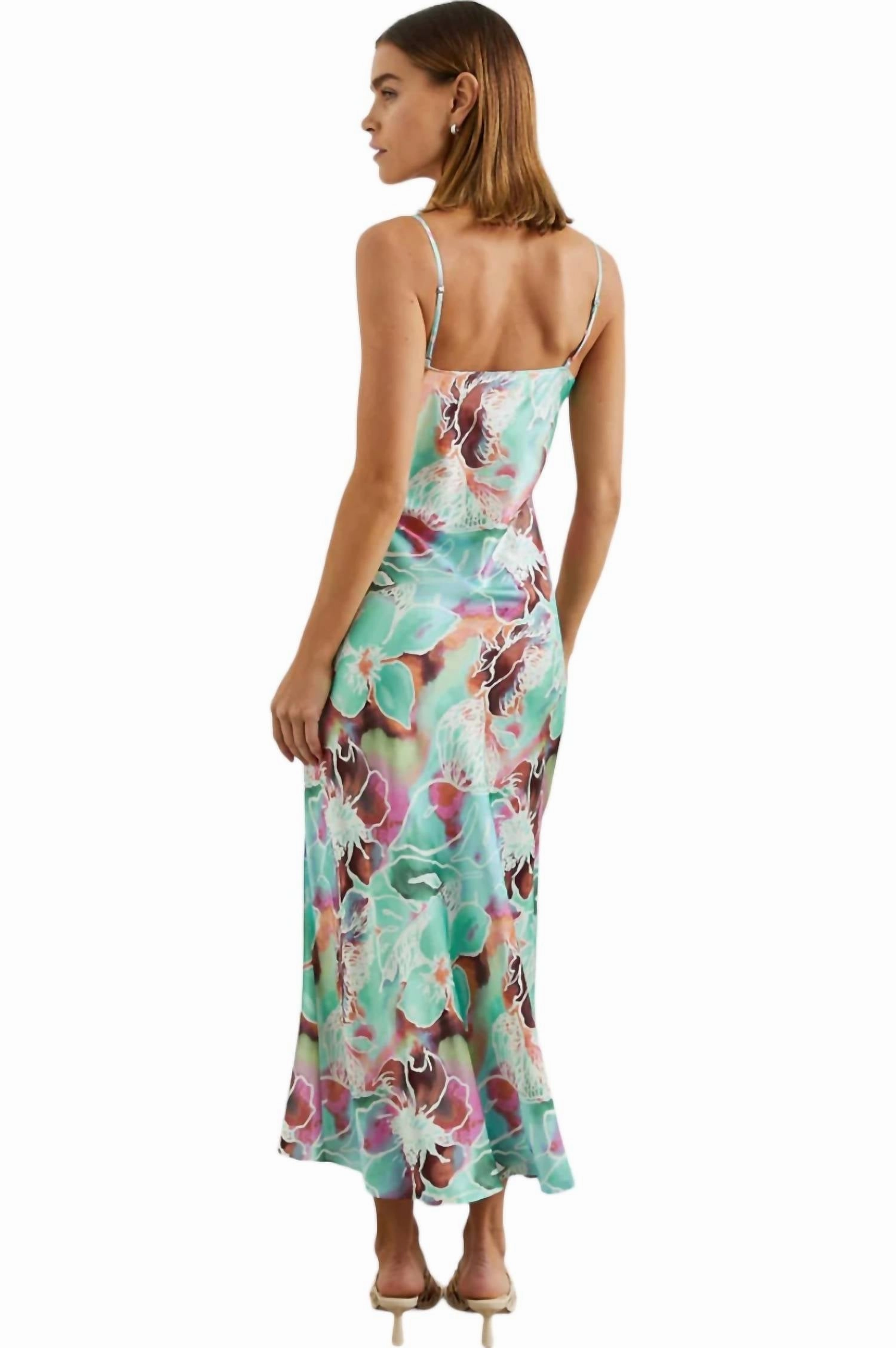 Jackie Dress In Kauai Floral