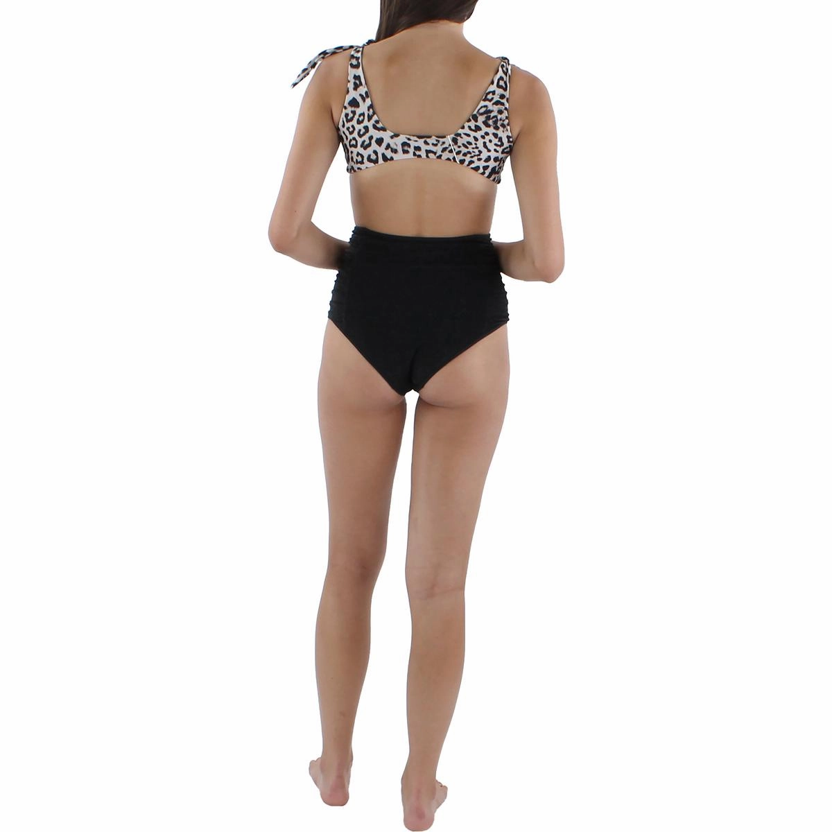 Jamaica 2 Womens Printed Square Neck Bikini Swim Top