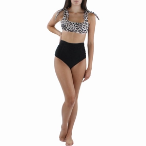 Jamaica 2 Womens Printed Square Neck Bikini Swim Top Swim Womens - sling swimsuits