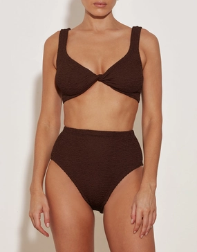 Jamie Bikini Set - Metallic Chocolate Swim Womens - beachwear discount