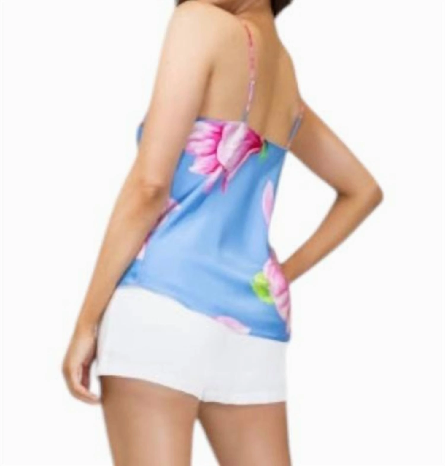 Jane Blouse In Pink/blue