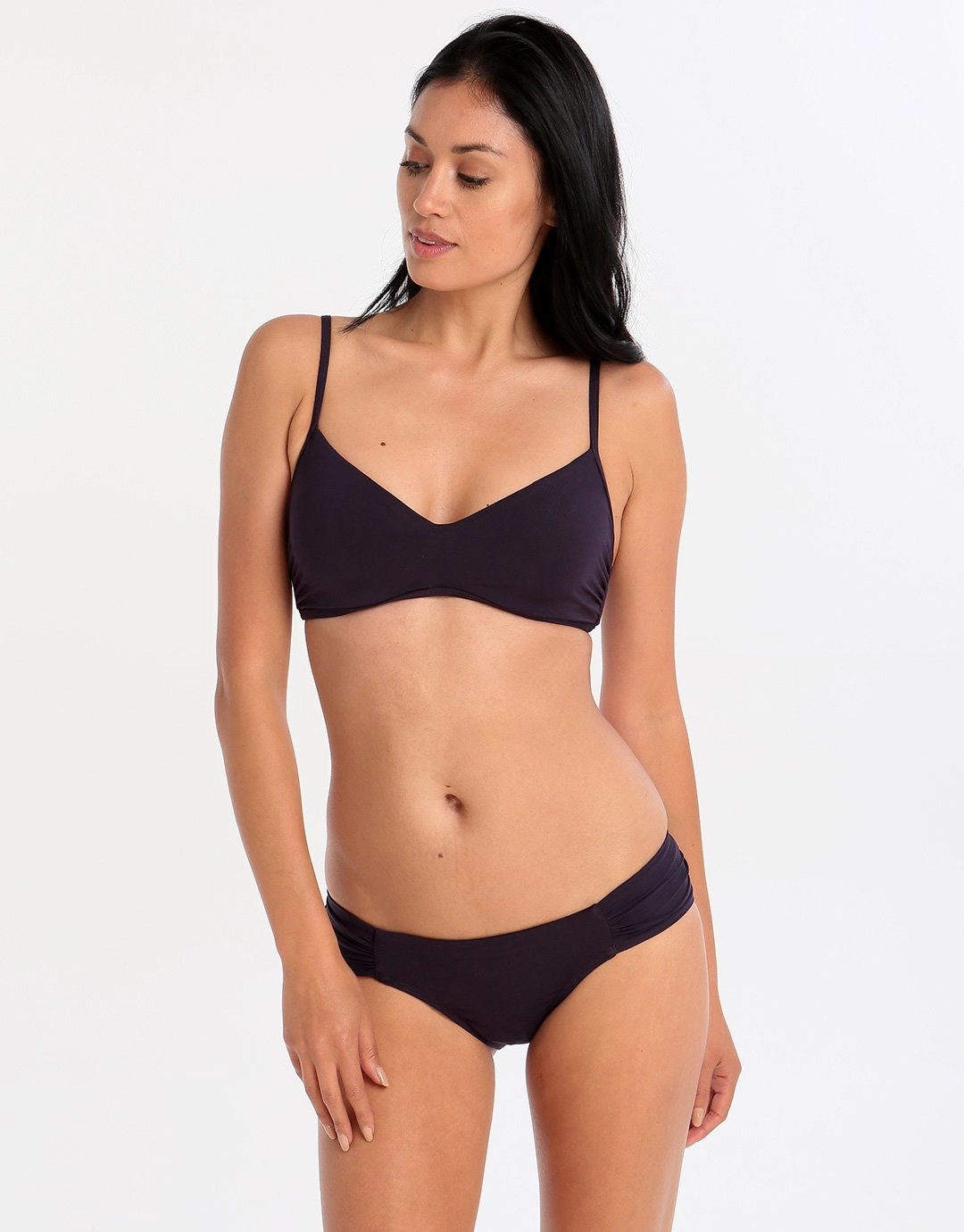 Jetset Gathered Side Pant - Phantom