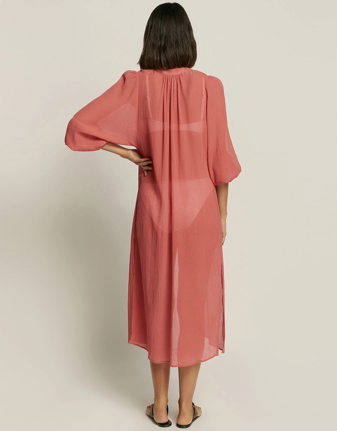 Jetset Maxi Shirt Dress - Sienna