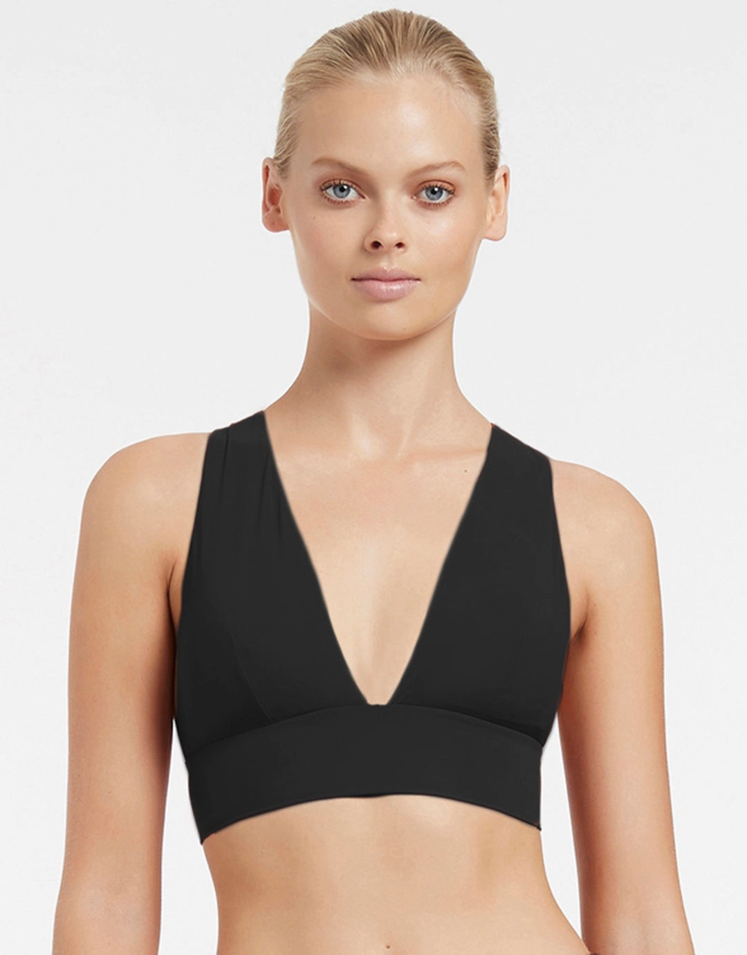 Jetset Soft Tri Bikini Top - Black Jets - Jets swimwear best price