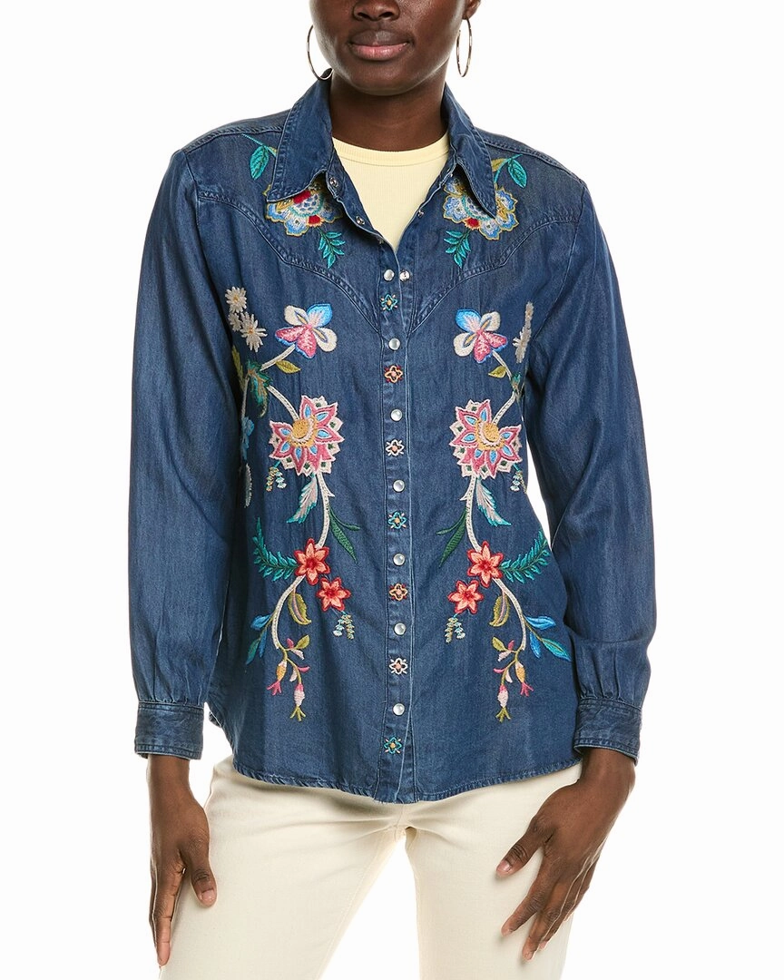 Johnny Was Western Shirt