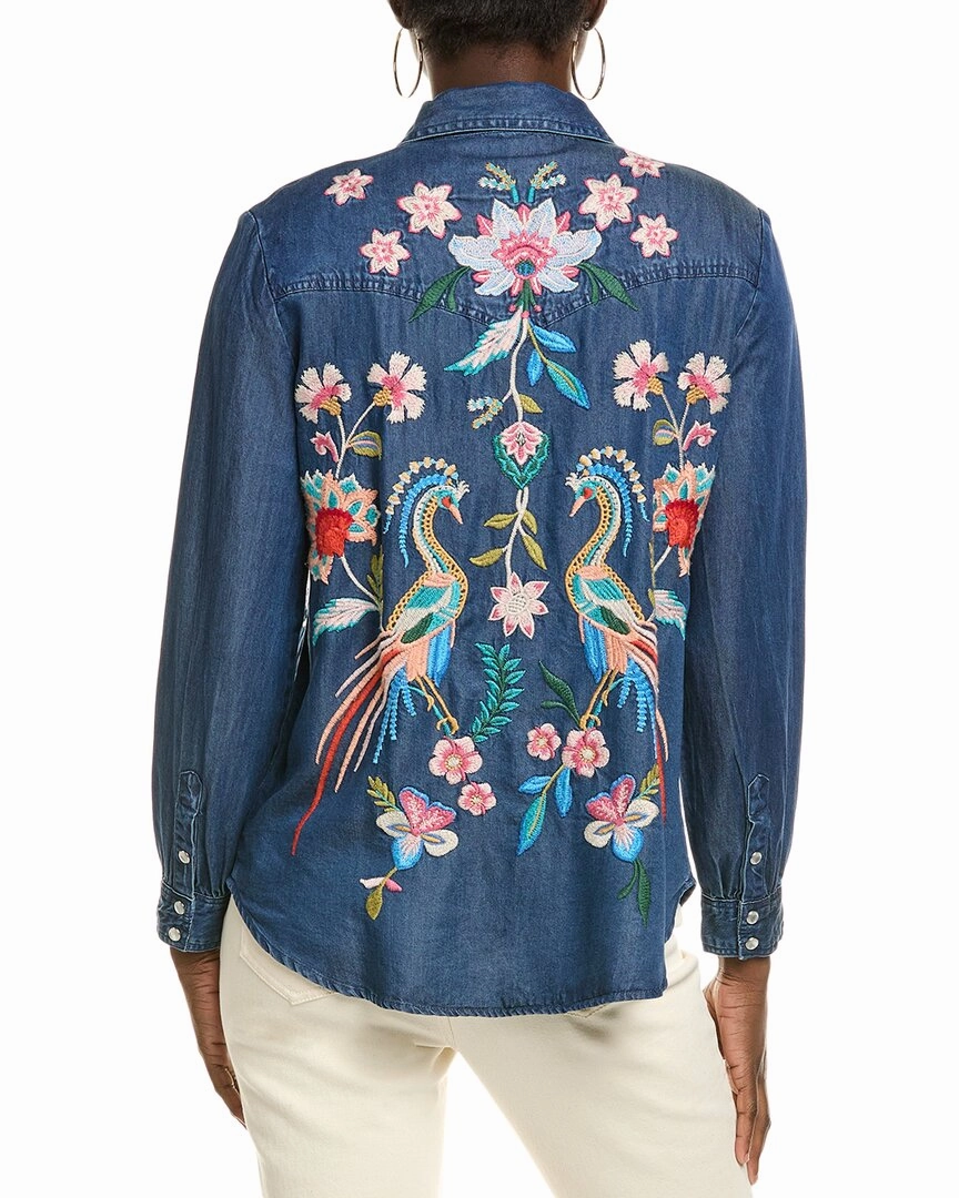 Johnny Was Western Shirt