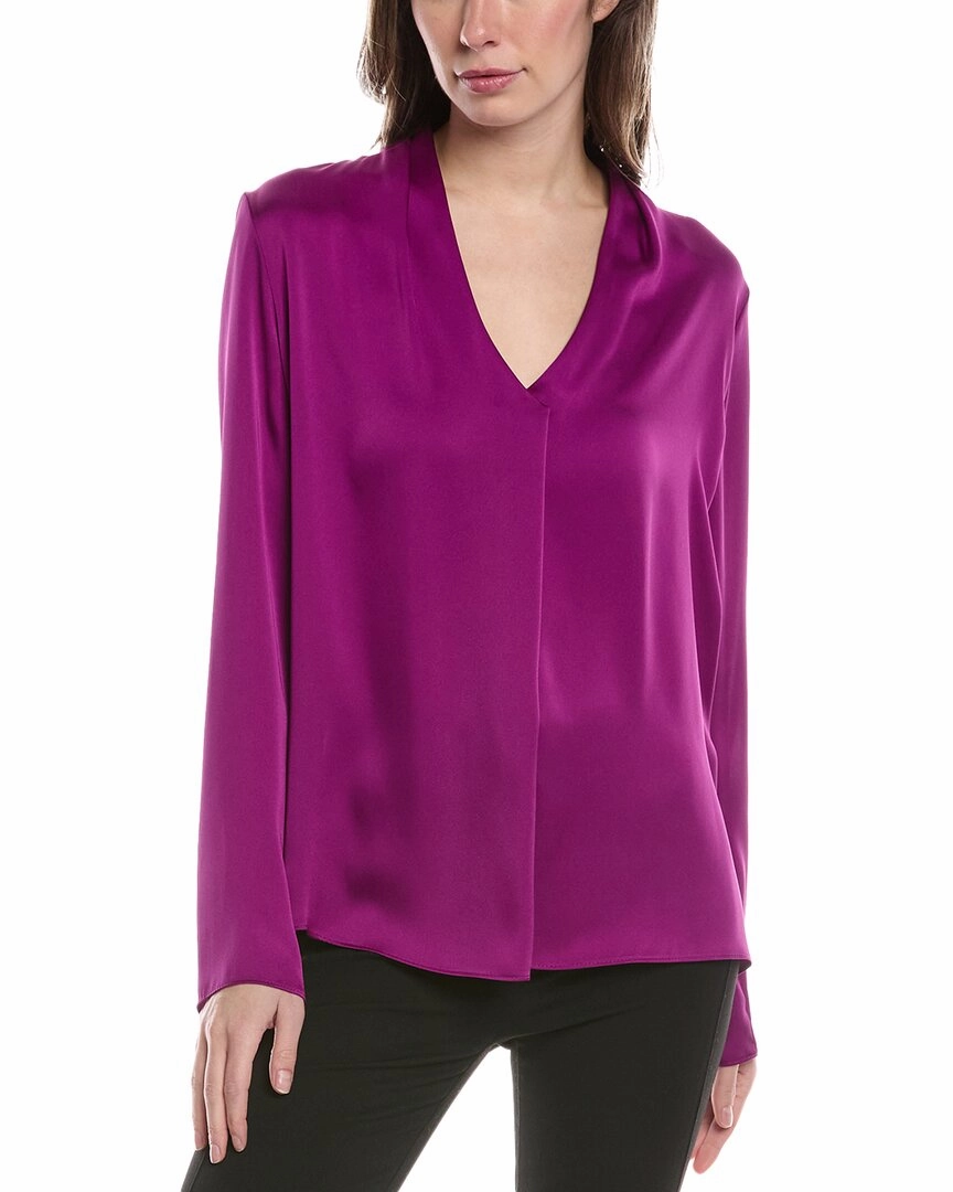 Joseph Ribkoff Pleated Front Blouse