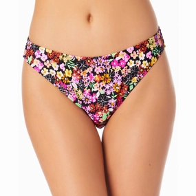 Juniors Womens Hipster Floral Print Swim Bottom Separates Swim Womens - cut-out swimsuits
