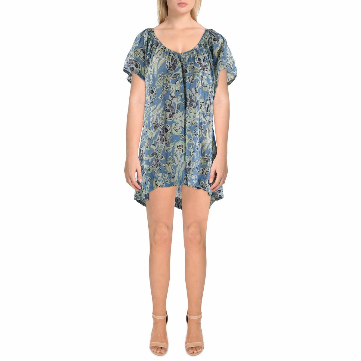 Kauai Womens Cotton Flowy Fit Tunic Top