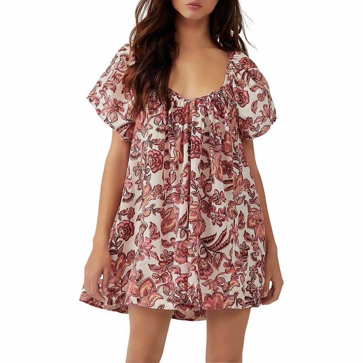 Kauai Womens Cotton Flowy Fit Tunic Top