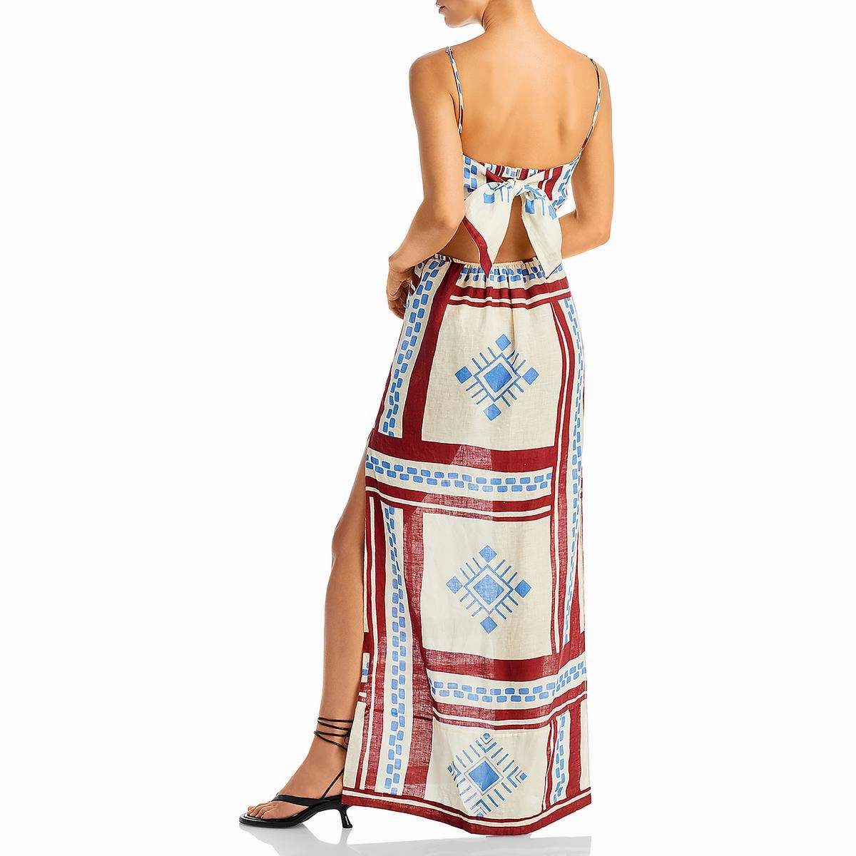 Kay Pacha Womens Cut-Out Long Maxi Dress