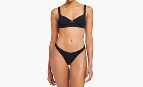 Kaya Top In Black Swim Womens - cheeky bikinis sale