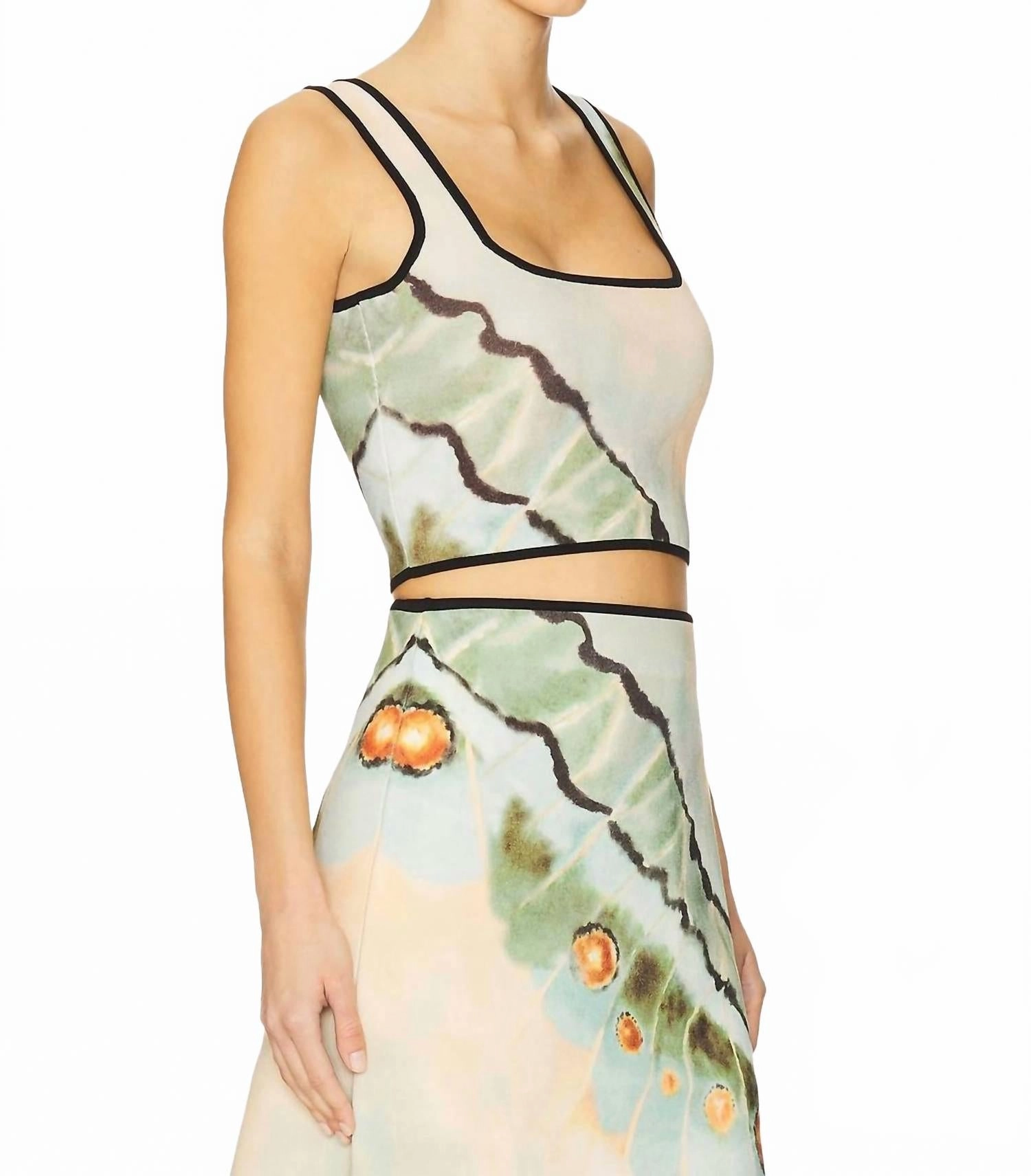 Kenda Knit Top In Butterfly Wing
