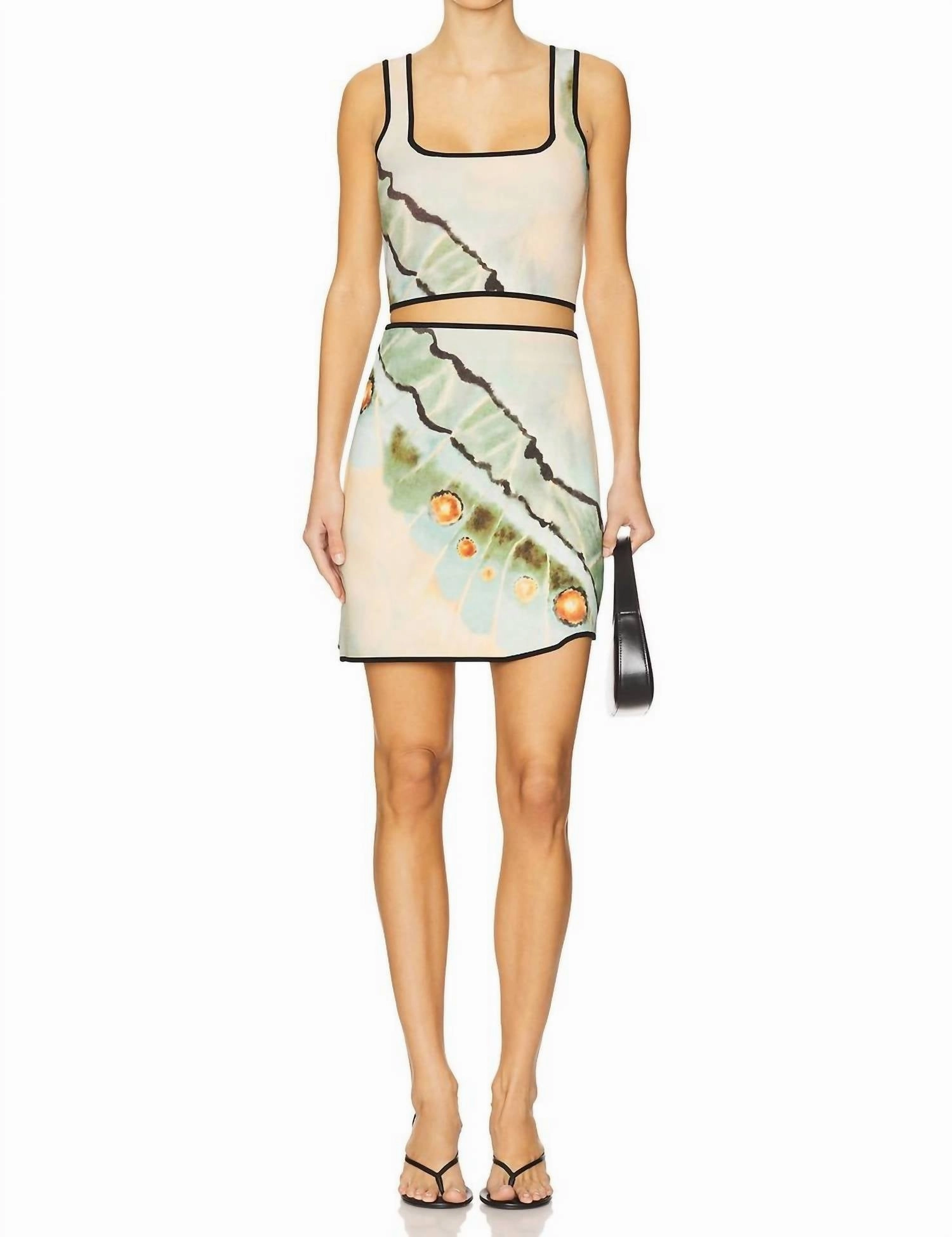 Kenda Knit Top In Butterfly Wing
