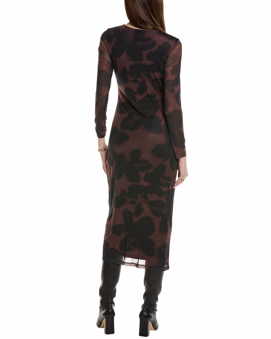 Kenneth Cole Knotted Midi Dress