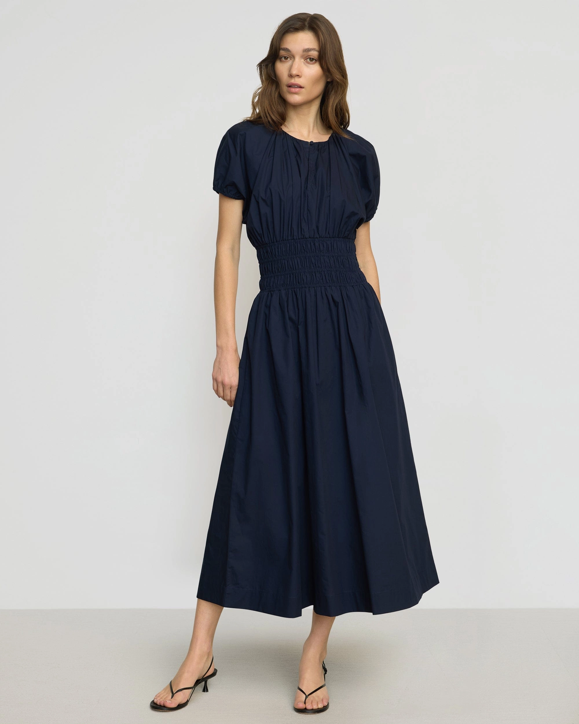 Kyla Organic Cotton Blouson Dress