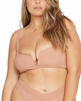 L*Space Bralette Swim Top Swim Womens - tie-side bikinis